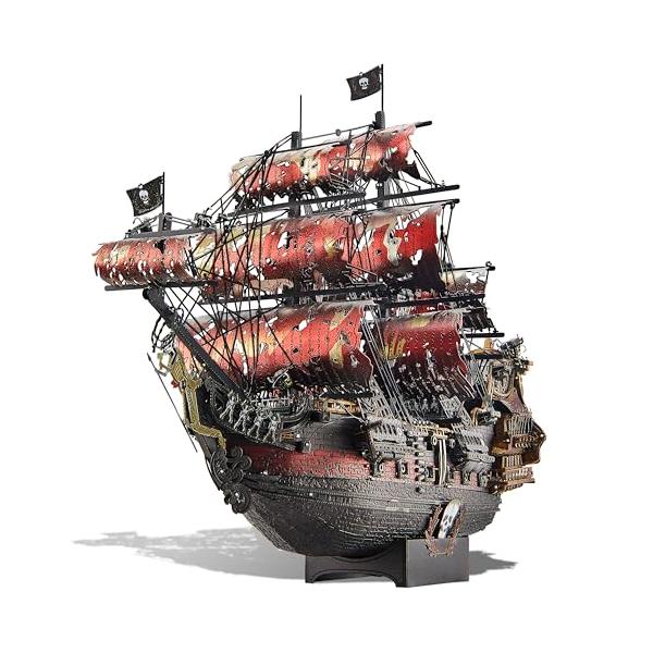 Piececool(ピースクール) 立体パズル 金属製 アン女王の復讐号II 帆船