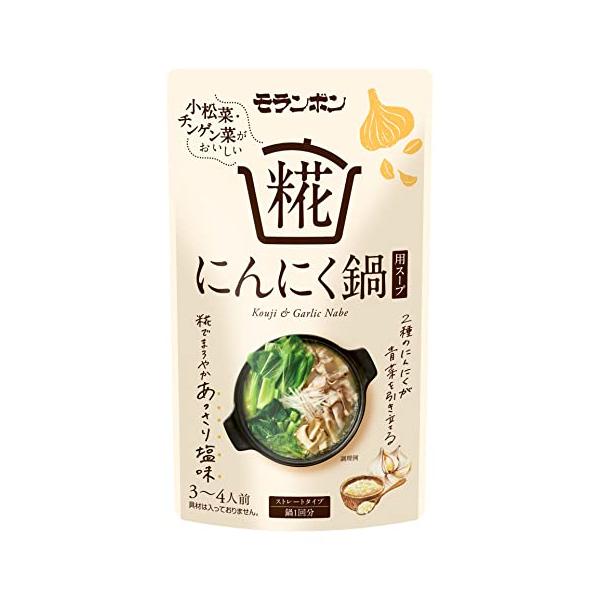 他サイト： モランボン 糀にんにく鍋用スープ 750gの商品画像