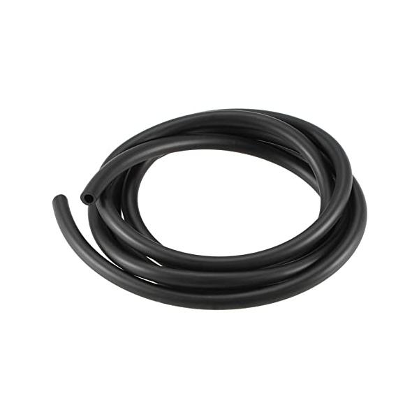 ブラック/4 mm x 7 mm/-・Size:4 mm x 7 mm・アプリケーション: オイルホースは、潤滑油や水の輸送、潤滑油チューブや水チューブとして使用でき、低圧システムでの使用に適しています。・サイズ: 内径4mm、外径7mm、...