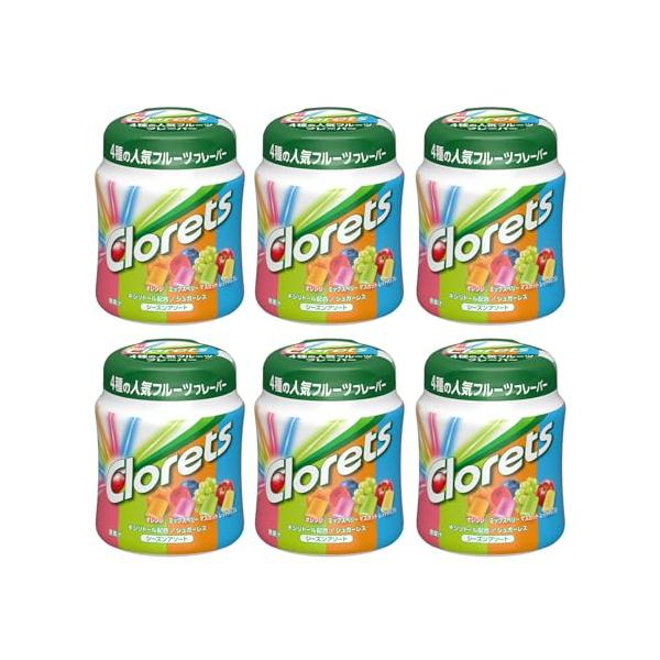 他サイト： モンデリーズ・ジャパン クロレッツXP シーズンアソートボトル ボトルガム 140g×6個の商品画像