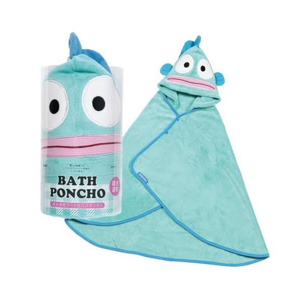 はんぎょどん/ポンチョ/BPO1-A・Color:はんぎょどんSize:ポンチョStyle:・パッケージ個数:1・サイズ:縦108×横92cm・素材・材質:本体=ポリエステル80%・ナイロン20%・原産国：中国