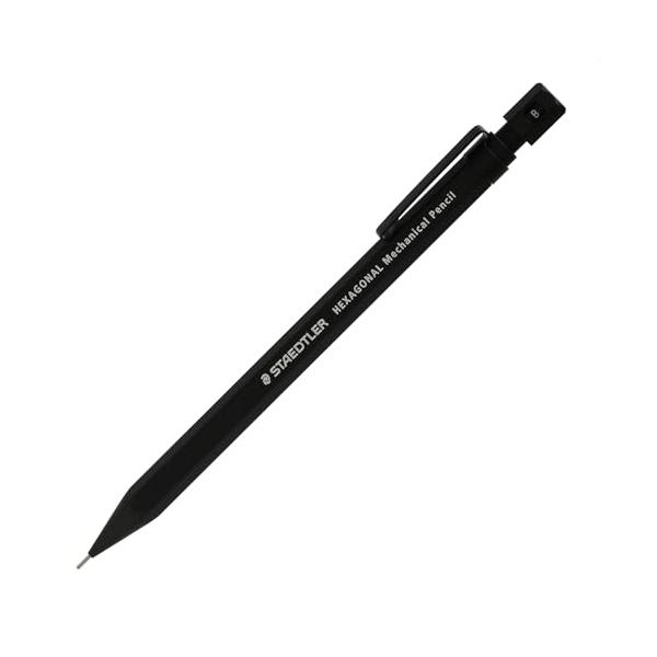 ステッドラー(STAEDTLER) ヘキサゴナル シャープペンシル 0.5mmクリーンブラック 925 77-05B