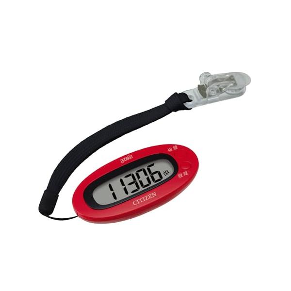 他サイト： シチズン(CITIZEN) デジタル歩数計 peb レッド TW310-RDの商品画像