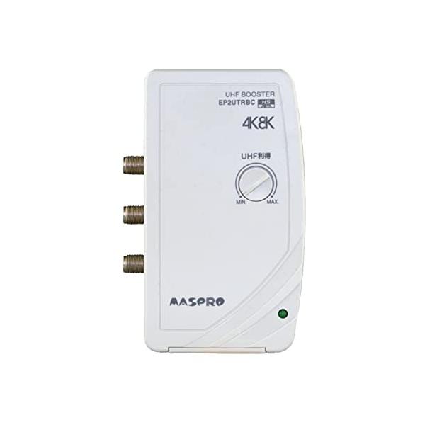 他サイト： マスプロ電工(MASPRO) 3224MHz対応 UHF テレビ・レコーダーブースター 地上デジタル放送 2出力 HSマーク規格 利得調整 電流の商品画像