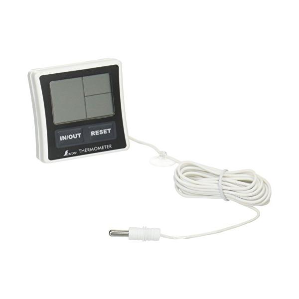 他サイト： シンワ測定(Shinwa Sokutei)冷蔵庫用デジタル温度計A最高最低/隔測式 73042の商品画像