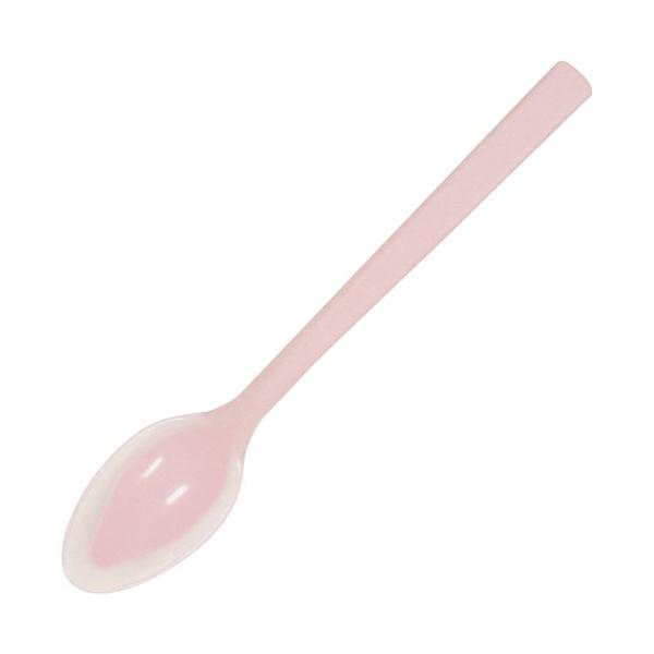他サイト： 口あたりやさしいスプーン 一体深型 大 ピンクの商品画像
