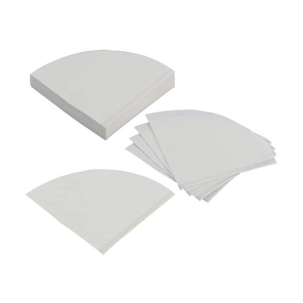 他サイト： KOGU 珈琲考具 コーヒーフィルター 1~2杯用 日本製 ペーパーフィルター 円錐 コットン配合 紙の匂い軽減 微粉軽減 60枚入り ホワイトの商品画像