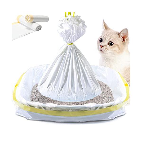 Amazon.co.jp: PetSnowy 猫 自動トイレ専用ゴミ袋 ゴミ箱密封