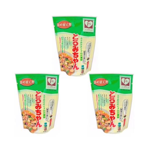 他サイト： とろみちゃん 詰め替え用 片栗粉 100g×3袋 とろみ剤 介護 水溶き不要 ダマになりにくいの商品画像