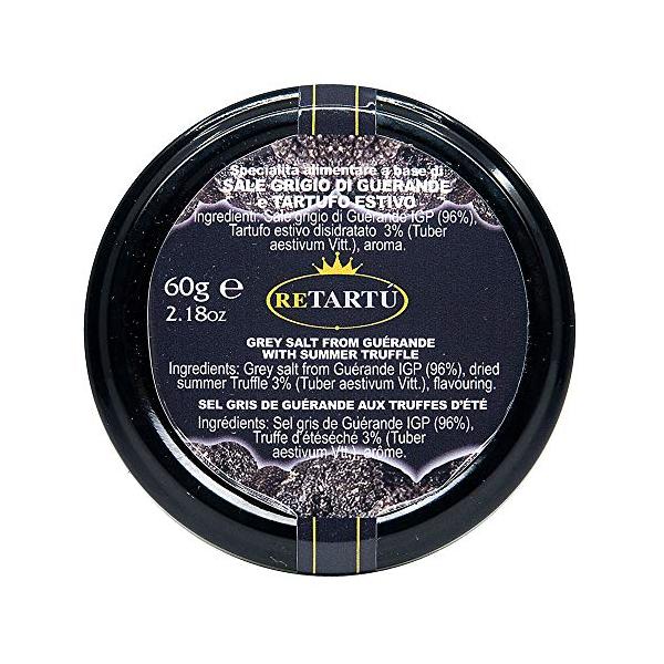 -/60グラム (x 1)/-・パッケージ個数:1・原材料:塩、乾燥トリュフ・内容量:60g・商品サイズ(高さx奥行x幅):4cm×7.5cm×7.5cm