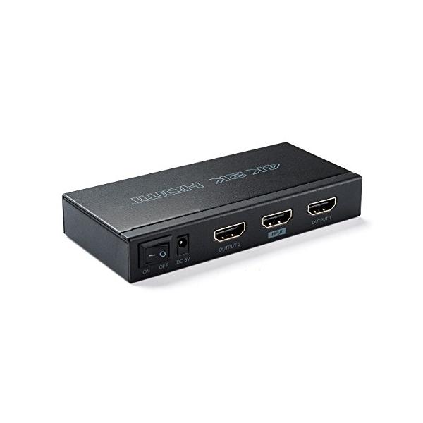 他サイト： サンワダイレクト HDMI分配器 1入力2出力 同時出力 4K / 60Hz 対応 HDCP2.2対応 400-VGA013の商品画像