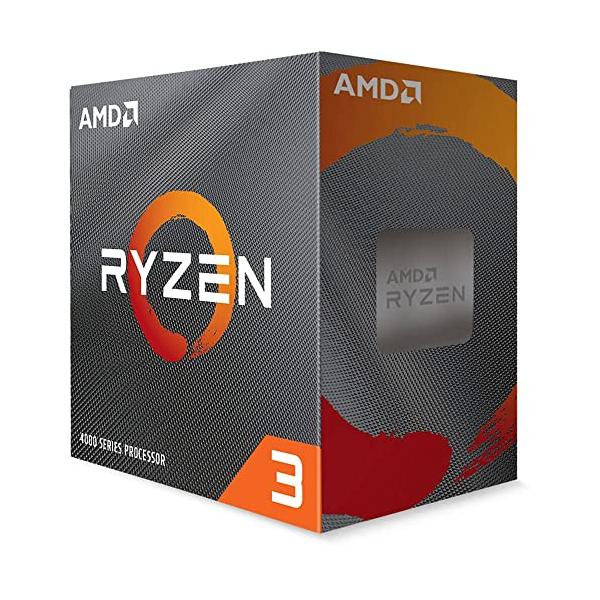 AMD CPU Ryzen 3 4100 with Wraith Stealth Cooler 100-100000510BOX