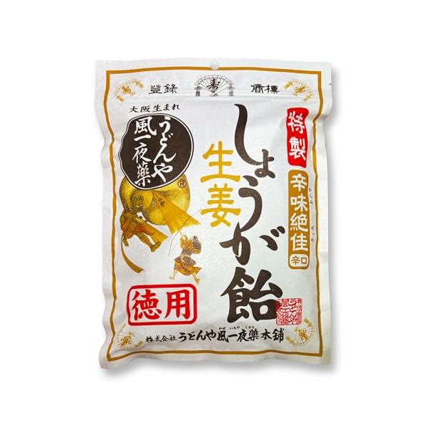 他サイト： うどんや風一夜薬本舗 特製しょうが飴辛味絶佳(辛口)徳用 230gの商品画像