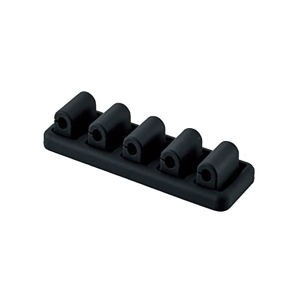 1-1) マグネット式(5本固定)ブラック/-/EKC-CHS01BK・Color:ブラックStyle:1-1) マグネット式(5本固定)・パッケージ個数:1・散らかりがちなケーブルをスッキリ整理できるケーブルホルダーです。・端子のブッシュ...