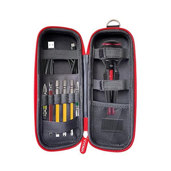 他サイト： 電動ドライバー収納ケース ツールキット、220USBに適合する（電動ドライバーと付属品は含まれていません）の商品画像