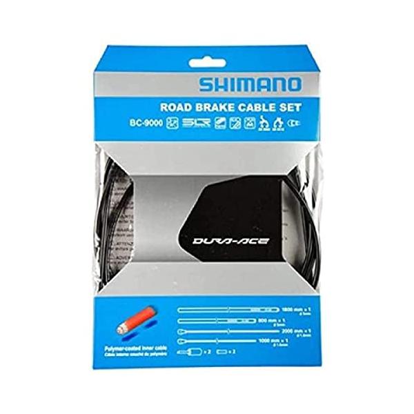 他サイト： シマノ(SHIMANO) ブレーキケーブルセット ポリマーコート BC-9000 ブラック Y8YZ98010の商品画像