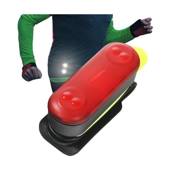 他サイト： ミリオンマイルライト ライト LED ランニング ウォーキング 充電不要 電池不要 ジョギング 夜間 ランニングライト (赤)の商品画像