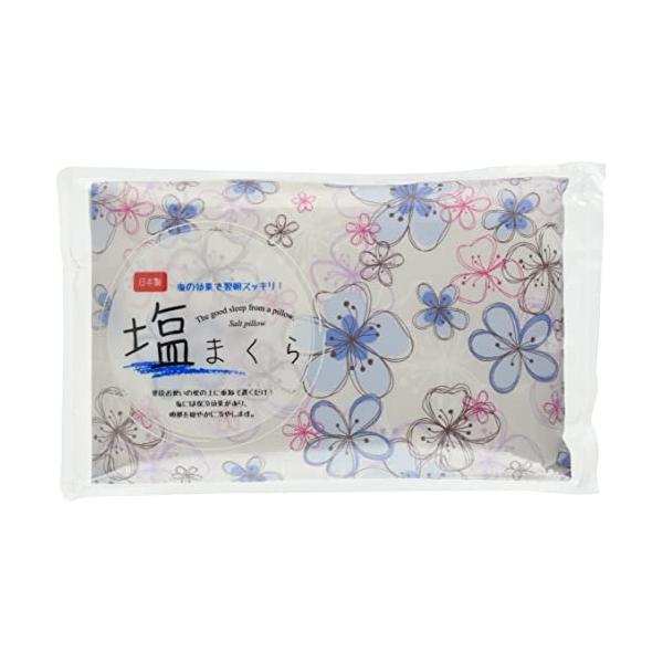 ブルー/24cm×17cm/185322・Size:24cm×17cmColor:ブルー・パッケージ個数:1・本体サイズ：（約） 縦17×横24cm・素材：本体、塩・ポリプロピレン（不織布）、枕カバー：綿100%・生産国：日本・重さ：（約）...