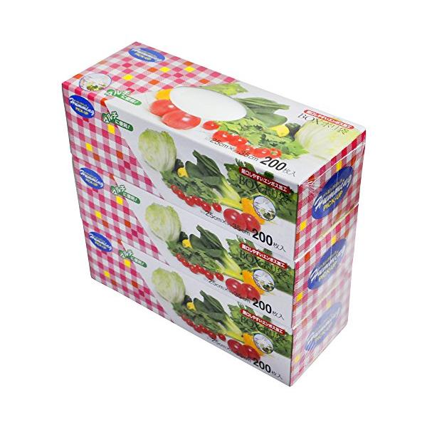 他サイト： ニッコー 使い捨て 保存袋 半透明 ポリ袋 25×35cm 600枚 (200枚×3BOX) AB-3-3の商品画像