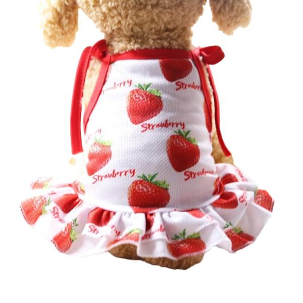 RIOSTUDIO 犬服 犬の服 春夏用 XS~2XL フルーツ柄タンクトップ