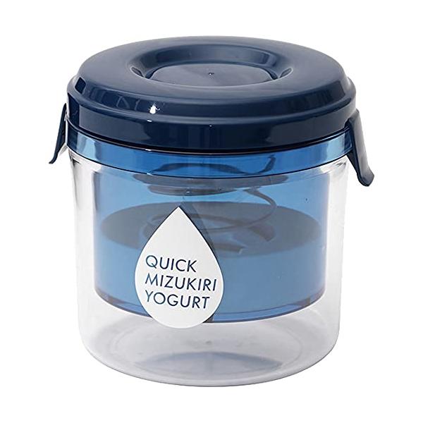 03:クイックブルー/クリア/15.7×13.5×13.8cm/ST-3001・Style:03:クイック・パッケージ個数:1・商品サイズ:157×135×138mm・商品重量:387g・材質:フタ/飽和ポリエステル樹脂、押し部品/ABS樹...