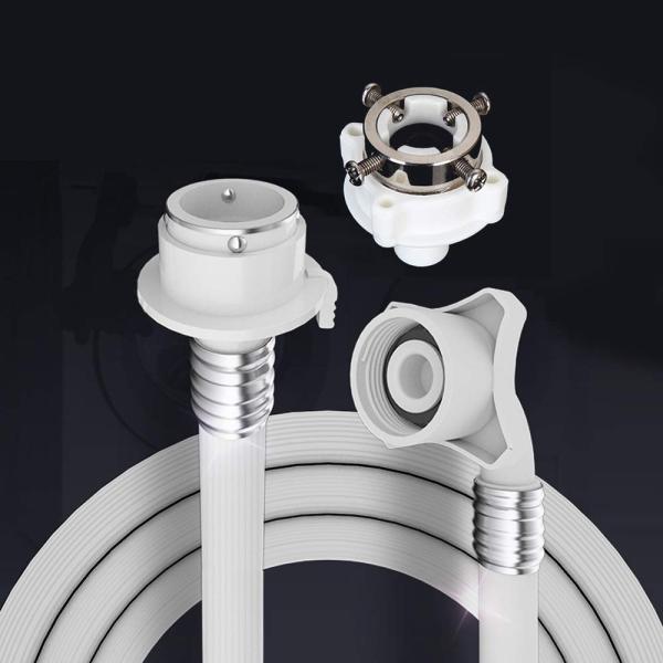 他サイト： 自動洗濯機給水ホース 洗濯機給水ホース 抜け防止 水漏れ防止 通用 BestU 給水ホース ホースクランプ付き(1.5m)の商品画像