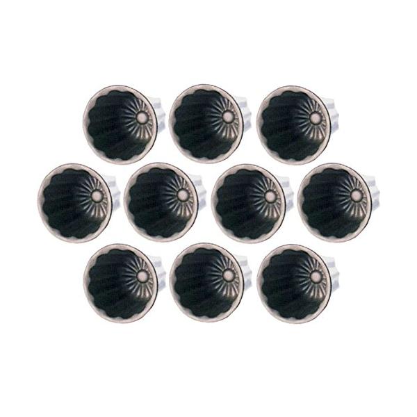 他サイト： 霜鳥製作所 ブラックフィギュア カヌレ焼型 10個セット 日本製 D-076の商品画像