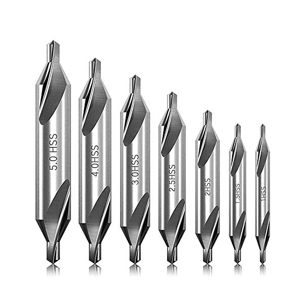 パッケージ個数:1・これらのセンタードリルビットは、より大きなサイズのドリルビット用の開始穴を提供するために金属加工に使用されます・このセンタードリルセットは穴加工のためのプレハブ精密位置決め、穴加工のためのドリルをガイドするので、シャフト...
