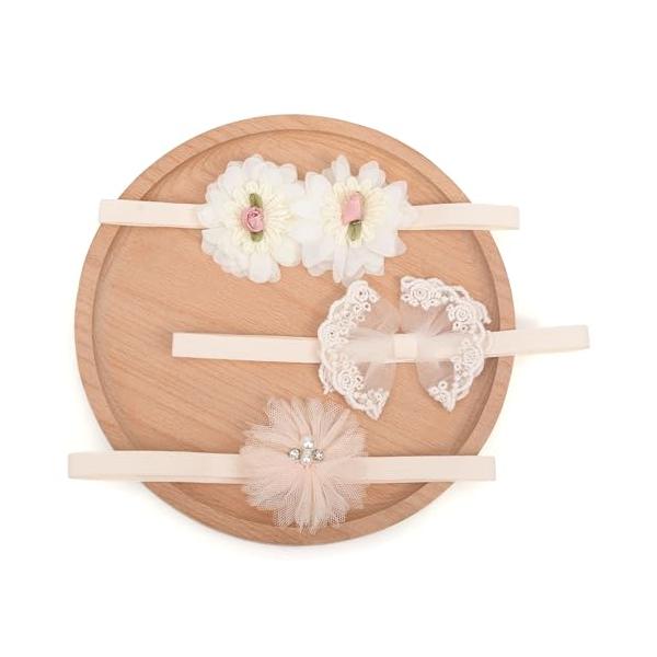 アンズ色/Free/-・セット内容：3点セット 適応年齢：3カ月〜３歳程度まで使用可能（個人差あります）・デザインの違うもの３種類をセットにしました。出産祝い プレゼント 内祝いにもおすすめです。・赤ちゃんもつけるだけでキュートな女の子に変...