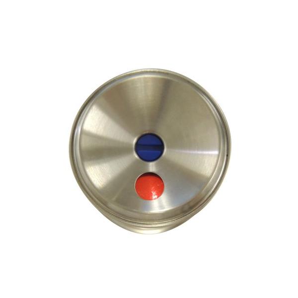 他サイト： 川口技研(Kawaguchigiken) 室内用 ドアノブ ハイス両玉 WC トイレ用 BS60mm ステンレスヘアラインの商品画像