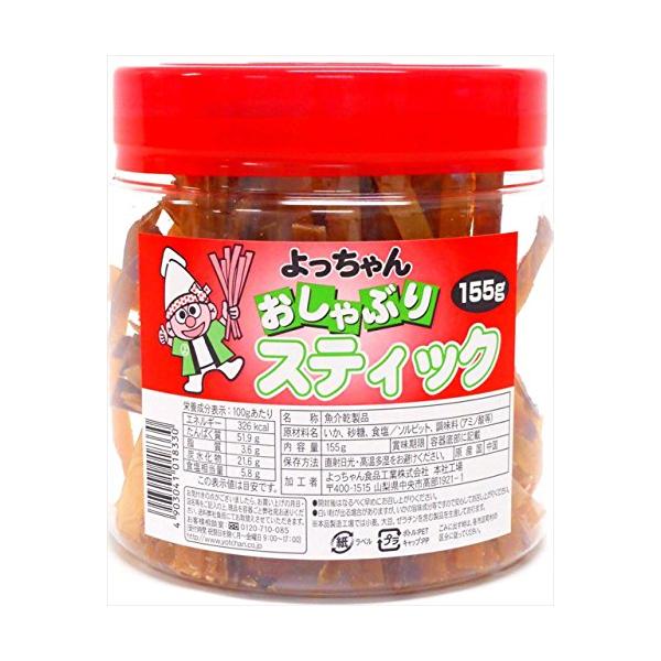 他サイト： よっちゃん食品工業 おしゃぶりスティックPOT 155gの商品画像