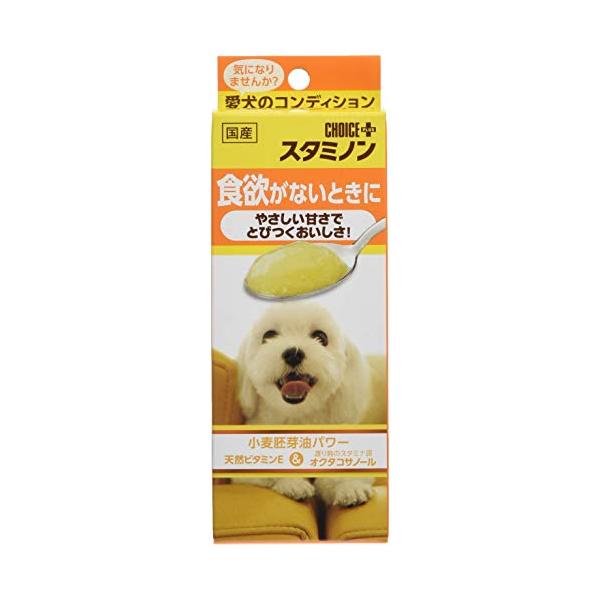 他サイト： チョイスプラス スタミノン 食欲 犬用 40gの商品画像