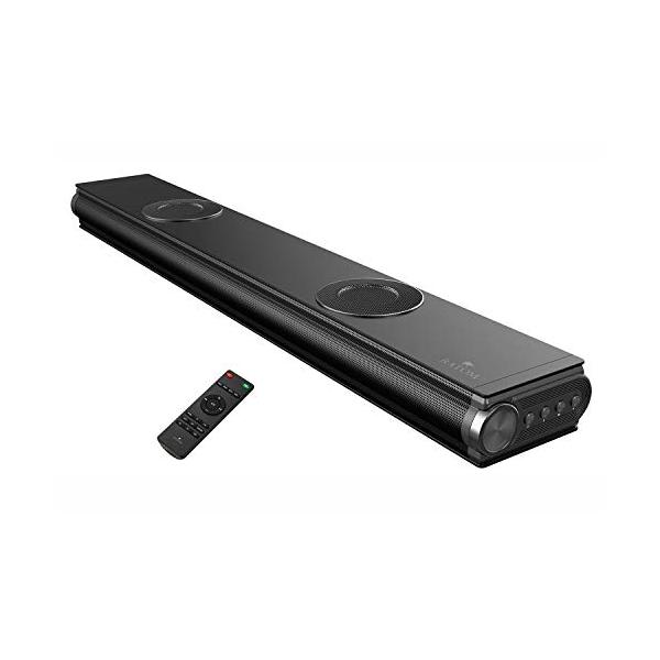 他サイト： RATOM重低音強化型ver2 サウンドバー テレビ スピーカー ホームシアター 120W・2.2chの商品画像