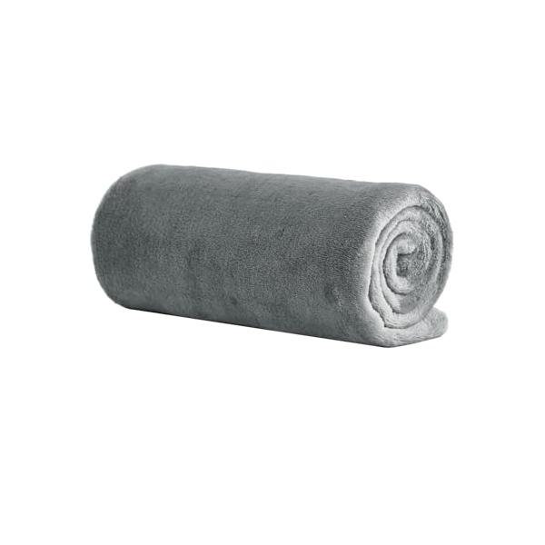 Modernグレー/フランネル毛布・70X100/-・Size:フランネル毛布・70X100Color:グレー・ふわとろの極上肌触り母の日ギフトにふさわしい厚手ブランケットを実現。最高級マイクロファイバー素材で従来比150%の柔軟性向上を達...