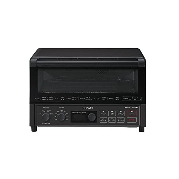 日立 コンベクション オーブントースター HMO-F200 B ストーンブラック