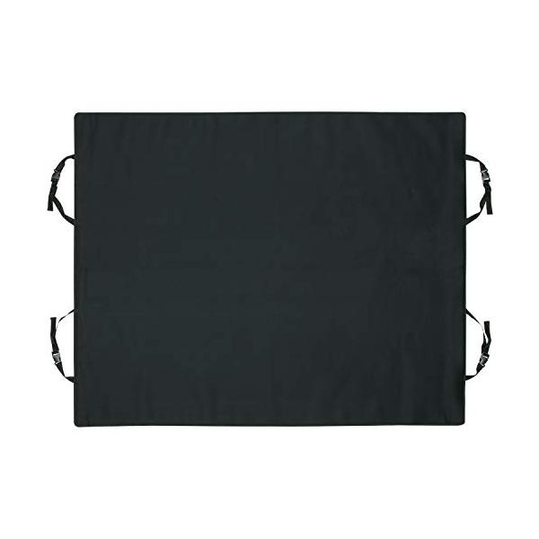 他サイト： ボンフォーム(BONFORM) ラゲッジマット 防水デオ 軽/普通車 荷室カバー 125x160cm ブラック 7283-16BKの商品画像