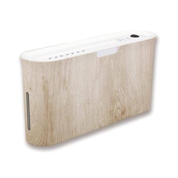 ホワイトウッド/-/S07WD・Color:ホワイトウッド・パッケージ個数:1・卓上のコンパクトシュレッダー。マイクロカット2×10mmでセキュリティ性が高い・連続10分使用可能・A4用紙最大3枚細断可。官製はがき1枚。・容量は約4.3L（...