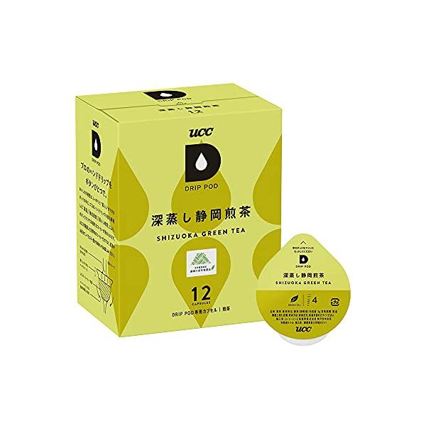 他サイト： UCC ドリップポッド 専用カプセル 深蒸し静岡煎茶 12杯分 36g ポッド・カプセルの商品画像
