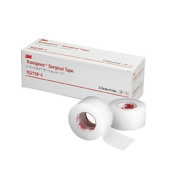 25mm×9.1m 6巻入半透明/25mm幅x9.1m/1527SP-1・Style:25mm×9.1m 6巻入・パッケージ個数:1・手できれいに切れる・半透明で目立ちにくい・応急処置などの操作性が求められる用途に適しています・短期的な固定用途