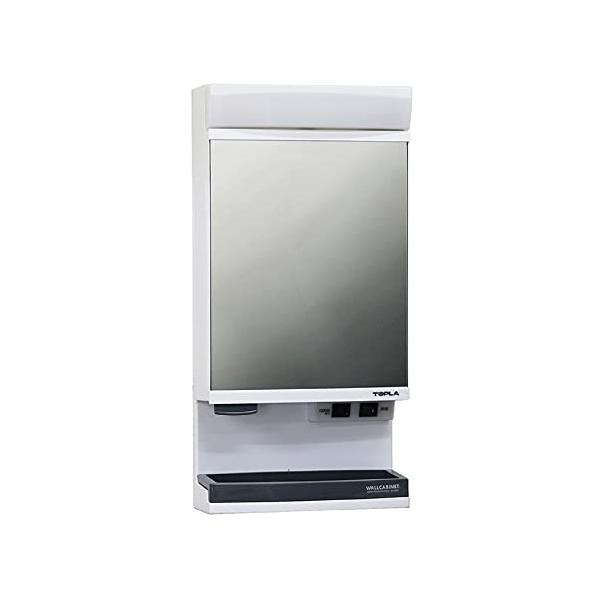 RP東プラ 洗面化粧台 LEDライト付き ミラーキャビネット 32.2×66.5cm TW-T55L