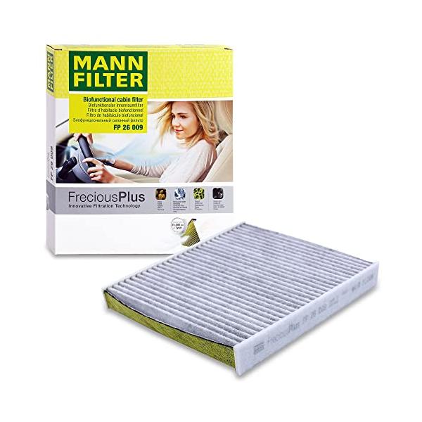 他サイト： MANN FILTER(マンフィルター) フレシャスプラス エアコン(キャビン)フィルター VAG FP26009の商品画像