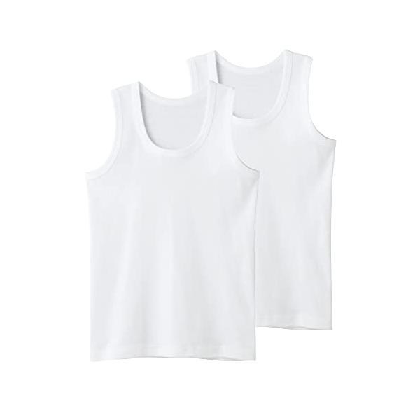 ベーシックホワイト/120/BF6760C・Size:120Color:ホワイト・綿100%のベーシックインナーだから綿好きの方におすすめ。・2枚組だから毎日の着回しに便利。・抗菌防臭防臭加工・部屋干し対応アイテムです。