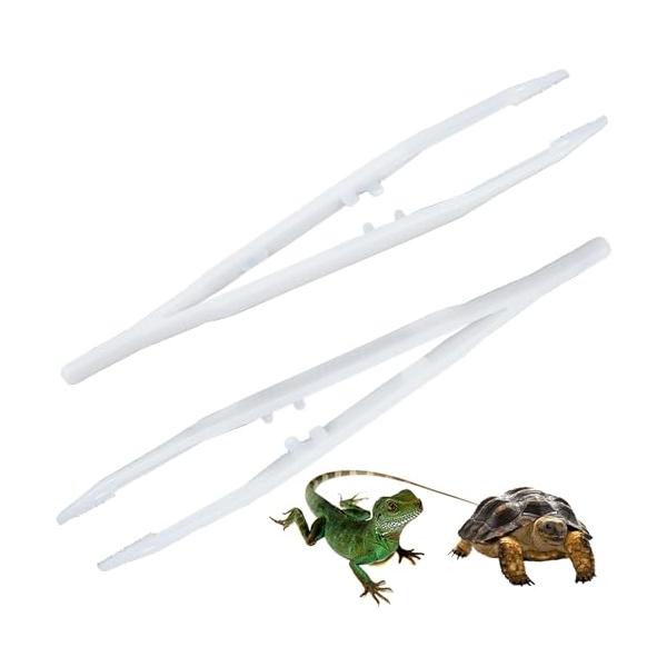 ホワイト/-/LS291・??仕様2個入り、長さ18 cm。・??広い適用トカゲ、カエル、サソリ、ムカデ、クモなど、さまざまな爬虫類に対応可能。餌を与えるだけでなく、植物の手入れや水槽の清掃など、多様な目的に活用できます。・??歯状滑り止め...