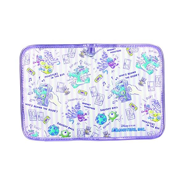 ファスナー式モンスターズインク/1個 (x 1)/DMSS-1802K・パッケージ個数:1・商品サイズ W13×D18×H2cm・薬手帳や母子手帳をまとめる便利なケース・製造国 中華人民共和国