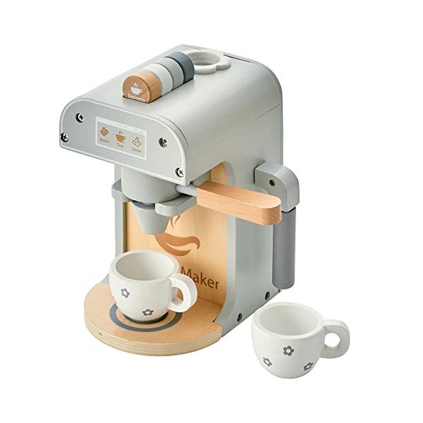 コーヒーマシーングレー/ワンサイズ/-・Style:コーヒーマシーン・［完成品］グレイッシュカラーがおしゃれなままごとシリーズ