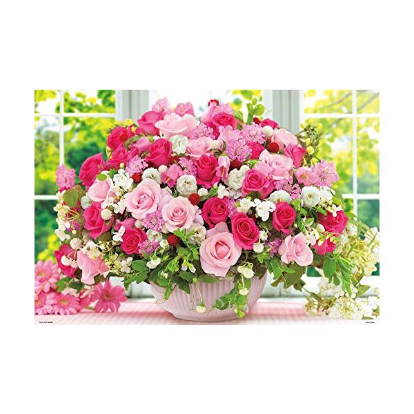 ジグソーパズル 1000ピース 花柄 日本製 1000ピースジグソーパズル ときめきの花束(49×72cm) 61-450