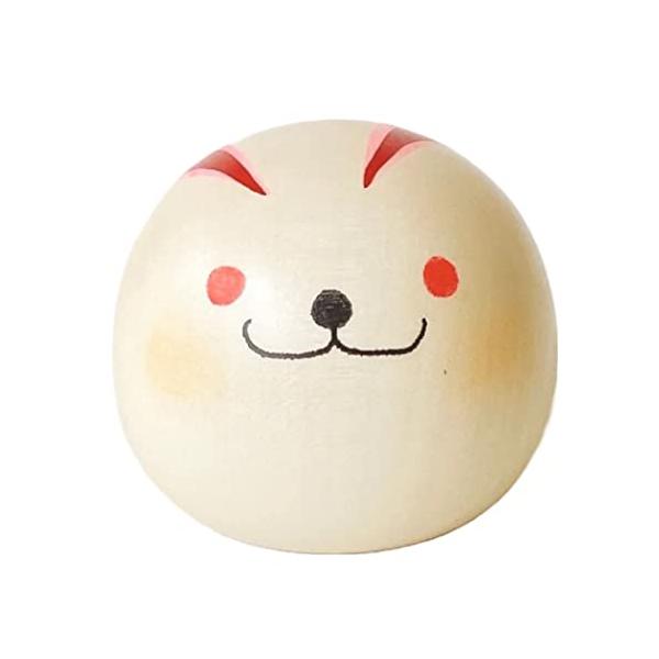 卯/ワンサイズ/-・Color:卯・パッケージ個数:1・日本製　伝統的な工芸品・手作り　素朴な　こけし　卯三郎作・丸い形の楽しく可愛い干支こけし・海外への日本のお土産として人気・サイズ：約横5.5cm×高さ5cm×幅5.5cm