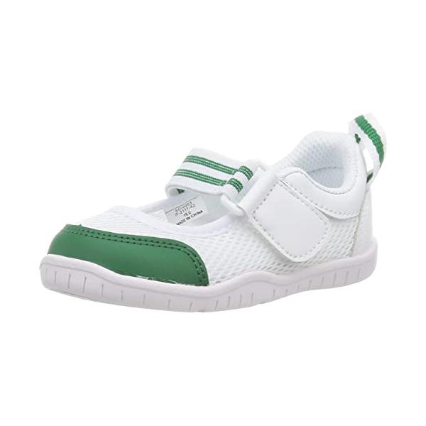 他サイト： イフミー 上履き 息するソール バレエシューズタイプ SC-0003 キッズ グリーン 17.0 cm 3Eの商品画像