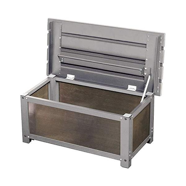 シンプルグレー/幅74×奥行36×高さ32cm/KSS-74H・Color:グレーSize:幅74×奥行36×高さ32cm・パッケージ個数:1・幅74×奥行36×高さ32cm・5.4kg・材質:天板=アルミニウム、側板・前板・背板=ポリカー...