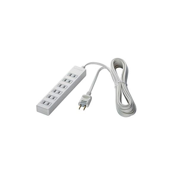 雷サージガード6個口/2m/BSTAPSG2620WH・Size:2mStyle:雷サージガードColor:6個口・パッケージ個数:1・●2ピン6個口の電源タップ・プラグ仕様:2ピン口数:6個口・スイッチ:なし・外形寸法(幅×高さ×奥行):...